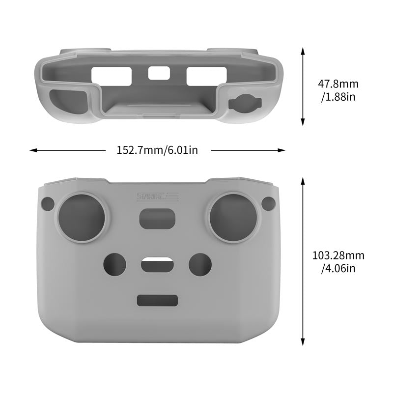 Chargez l&#39;image dans la visionneuse de la galerie, STARTRC Silicone Protector for DJI RC-N3/ N2/ N1（Gray）
