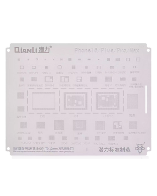 [QS689] Qianli iPhone 16 Series Bumblebee Stencil