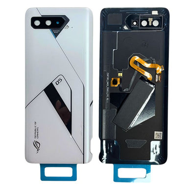 [With Back Screen & Camera Lens] Asus Rog Phone 5 Ultimate - Back Rear Replacement Glass Panel Cover