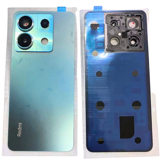 [With Camera Lens] XIAOMI Redmi Note 13 Pro 5G - Back Rear Battery Glass Panel Cover