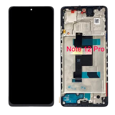 [ORI][With Frame] XIAOMI Redmi Note 12 Pro - AMOLED LCD Touch Digitiser Display Screen Assembly