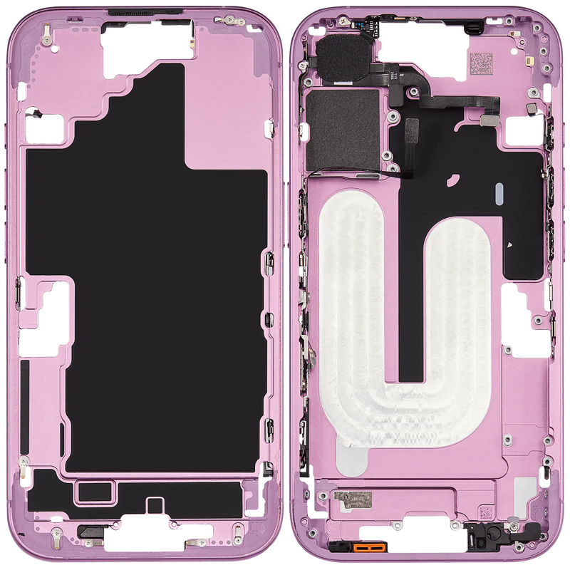 Cargue la imagen en el visor de la galería, [No Built-in Parts] Apple iPhone 16 - Middle Housing Frame
