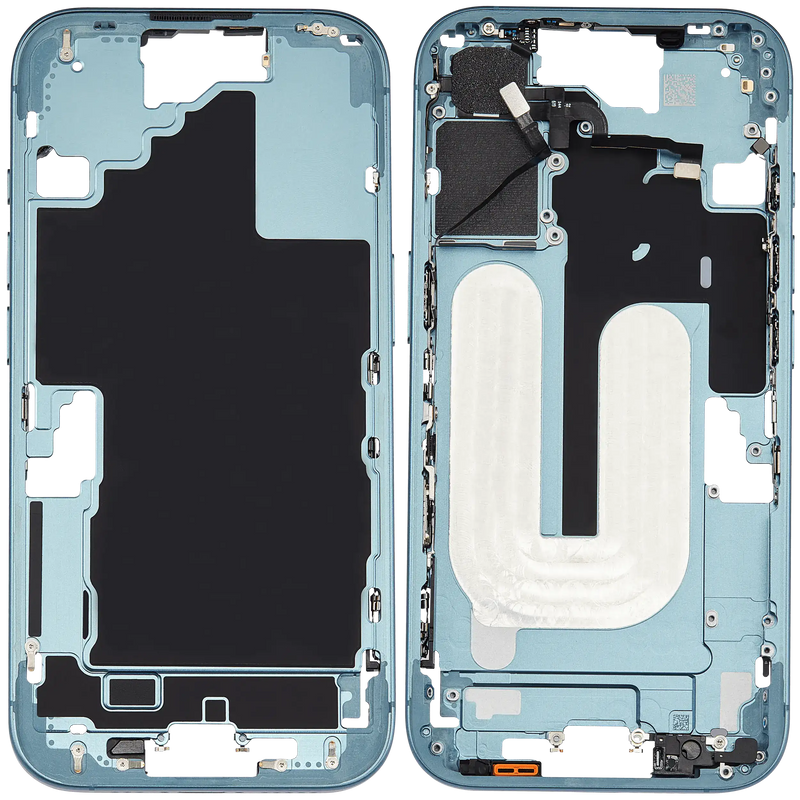 Cargue la imagen en el visor de la galería, [No Built-in Parts] Apple iPhone 16 - Middle Housing Frame
