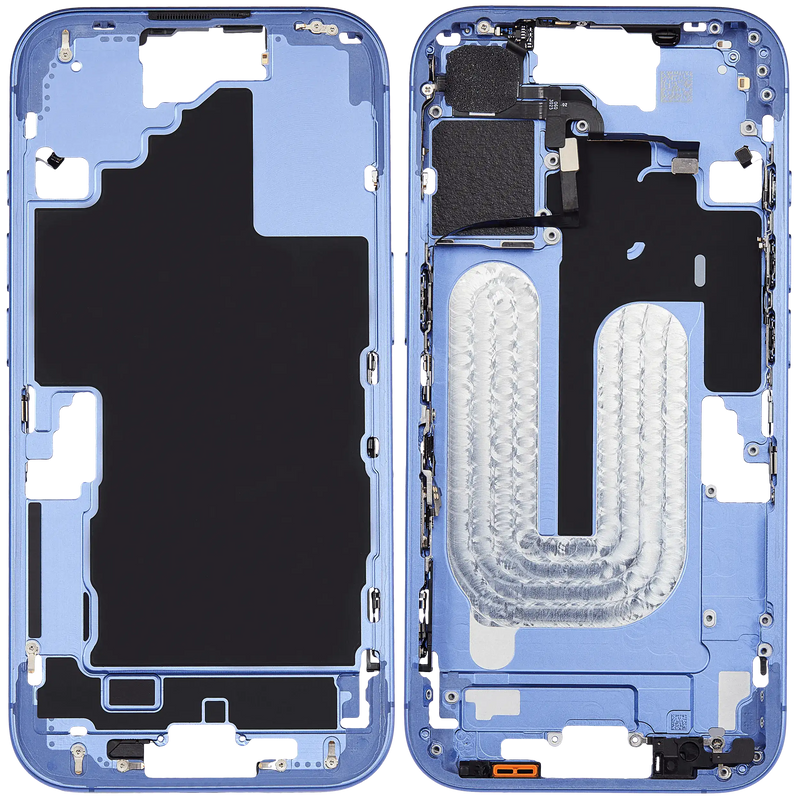 Cargue la imagen en el visor de la galería, [No Built-in Parts] Apple iPhone 16 - Middle Housing Frame
