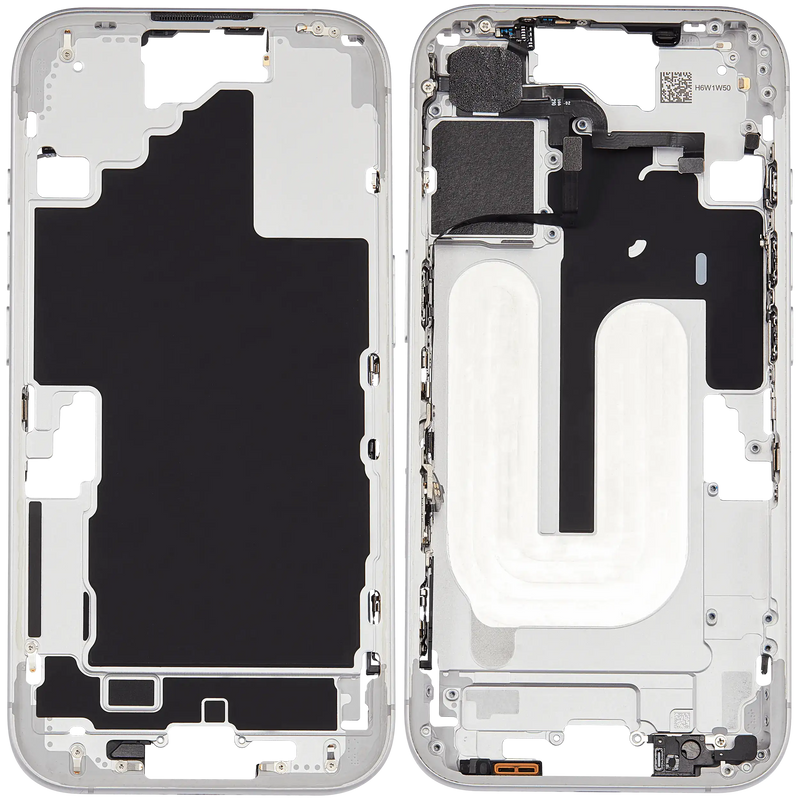 Cargue la imagen en el visor de la galería, [No Built-in Parts] Apple iPhone 16 - Middle Housing Frame
