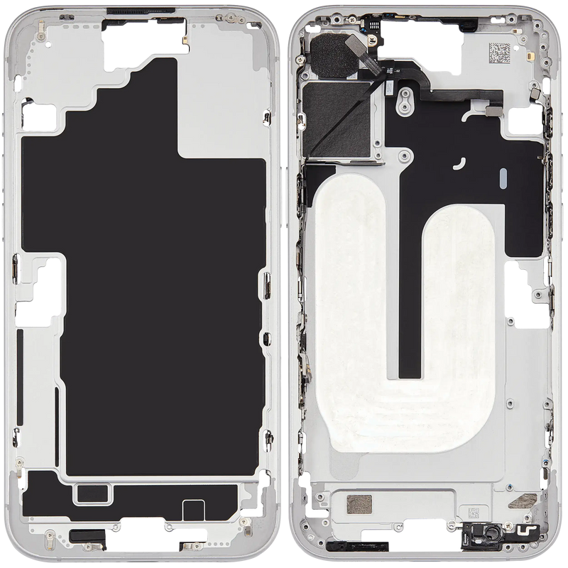 Cargue la imagen en el visor de la galería, [No Built-in Parts] Apple iPhone 16 Plus - Middle Housing Frame
