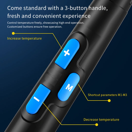 [AiXun T225] Intelligent 4-in-1 Soldering Handle – 7-Core Plug Soldering Iron