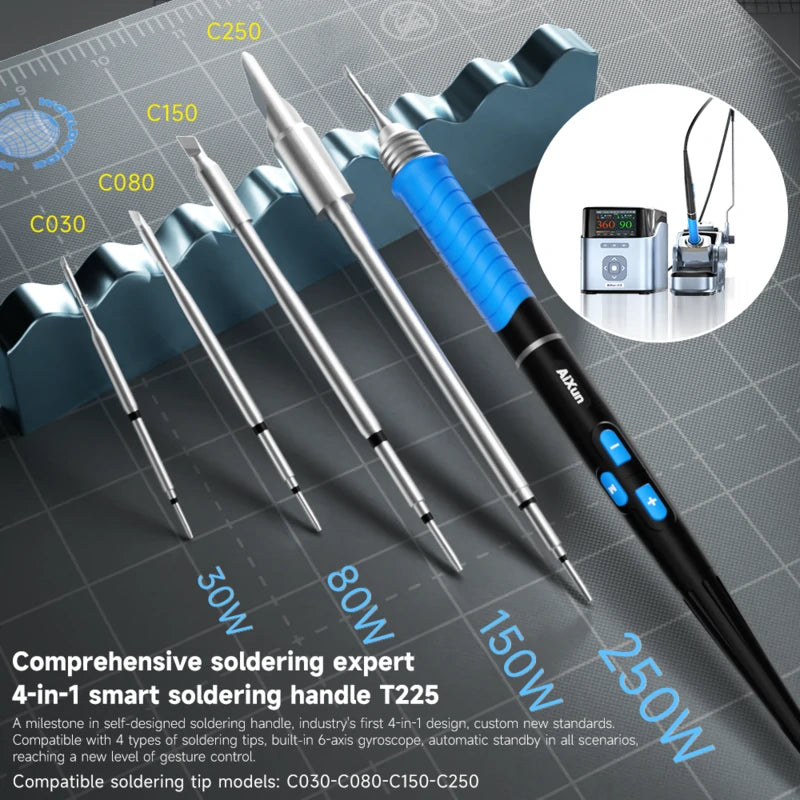 Load image into Gallery viewer, [AiXun T400] Smart Soldering Workstation – 320W Soldering Iron Kit
