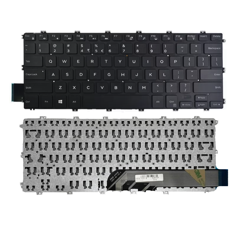 Cargue la imagen en el visor de la galería, DELL Latitude 3400 3310 3390 13-7386 7586 P92G P91G Series - Laptop Keyboard With Back Light US Layout
