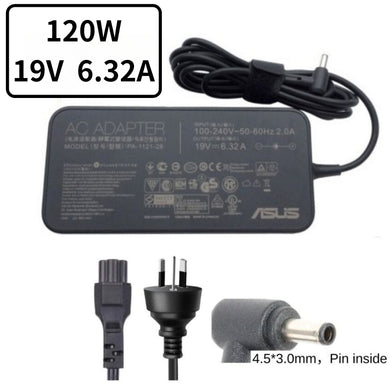 [19V-6.32A/120W][4.5x3.0] ASUS ZenBook Duo UX481 & ZenBook Pro UX561UD & ZenBook FX570UD Laptop AC Power Supply Adapter Charger - Polar Tech Australia