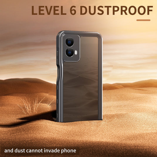 [A-Series] Motorola Moto G 5G (2024) - Redpepper Full Covered Waterproof Heavy Duty Tough Armor Case