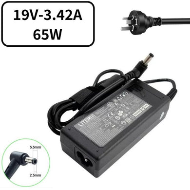 [19V-3.42A/65W][5.5x2.5] Gigabyte I1320 Laptop AC Power Supply Adapter Charger - Polar Tech Australia