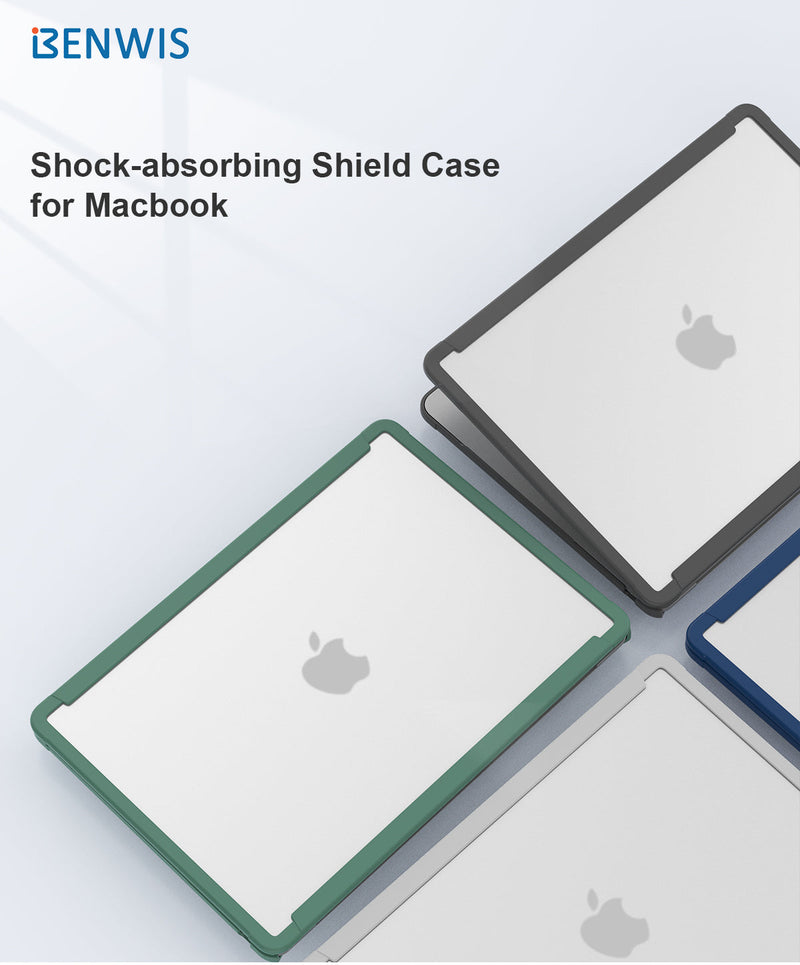 Load image into Gallery viewer, Benwis Apple MacBook Pro 14&quot; A2442,A2779,A2918,A2992 Shock-absorbing Shield Shockproof Heavy Duty Tough Case Cover - Polar Tech Australia
