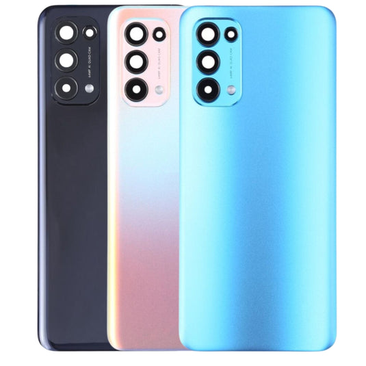 [With Camera Lens] OPPO Find X3 Lite / Reno5 5G (CPH2145) - Back Rear Battery Cover Panel - Polar Tech Australia