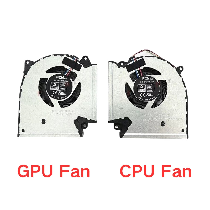 Load image into Gallery viewer, ASUS ROG Strix G15 G513Q QY QR G513R RM RW G513I IE IM Series - CPU &amp; GPU Cooling Fans Replacement Parts
