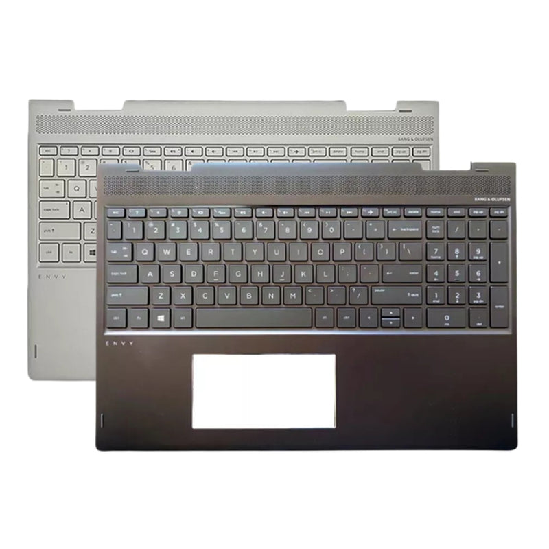 Cargue la imagen en el visor de la galería, HP Envy X360 15 inch 15-BQ BP - Laptop Keyboard With Frame Cover Palmrest US Layout Assembly - Polar Tech Australia
