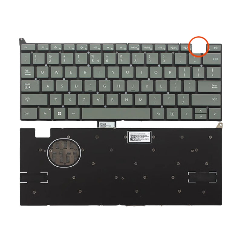 Load image into Gallery viewer, Microsoft Surface Laptop Go 1 / 2 (1943) - Replacement Keyboard Flex (US Layout)
