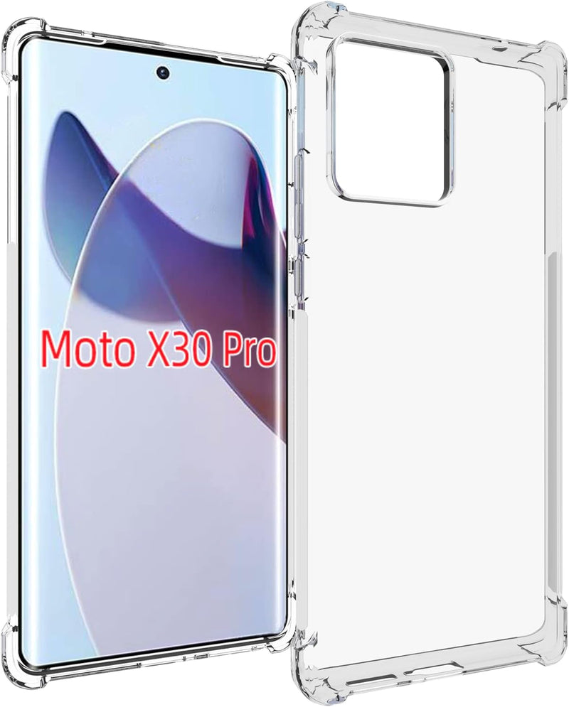 Load image into Gallery viewer, Motorola Moto Edge 30 Ultra - AirPillow Cushion Transparent Soft Clear TPU Four Corners Protective Case
