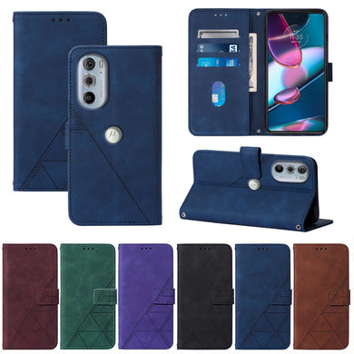 [With Shoulder Strap] [With Card Slot] Motorola Moto G Play 2023/G Power 2022 - PU leather Crossbody Wallet Style Shockproof Phone Case