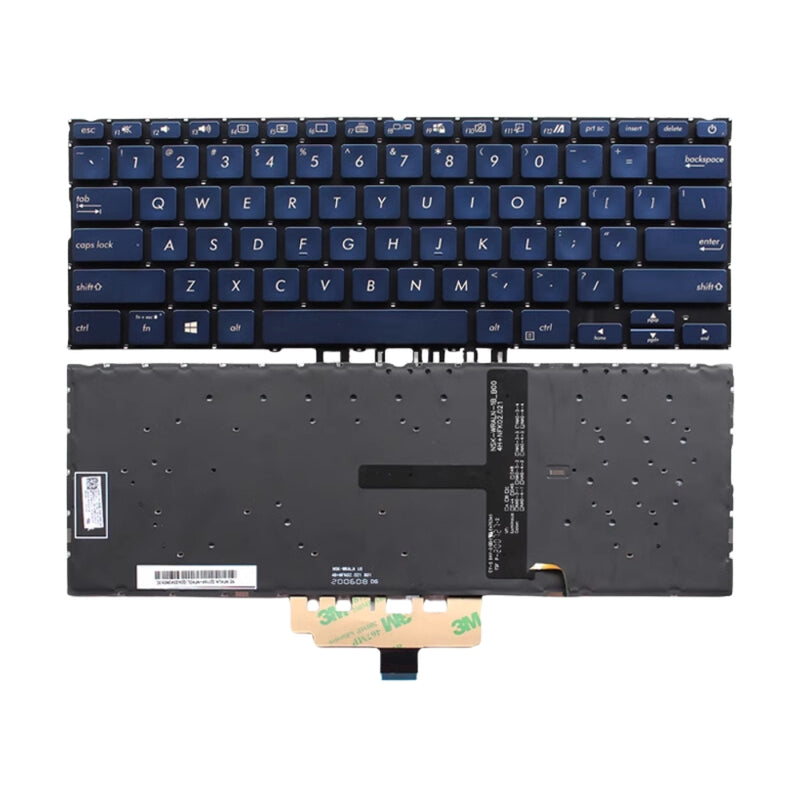 Chargez l&#39;image dans la visionneuse de la galerie, Asus Zenbook 14 UX434F UX434FAC / FLC / DA / IQ U4600FL - Keyboard With Back Light US Layout Replacement Parts - Polar Tech Australia
