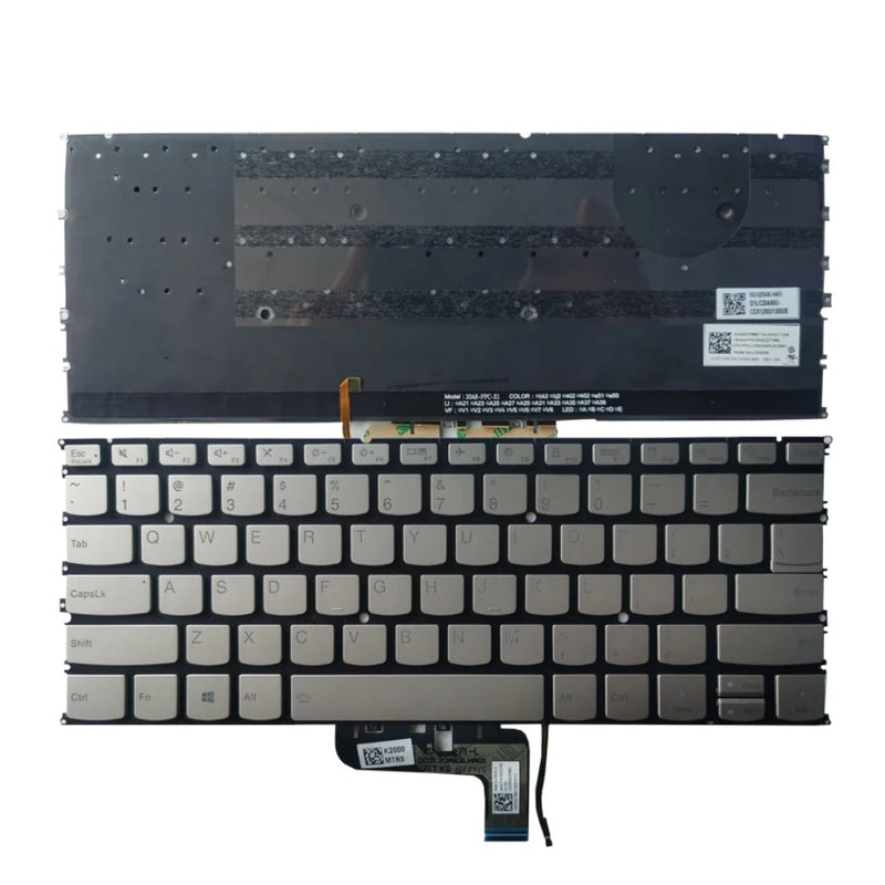 Cargue la imagen en el visor de la galería, Lenovo IdeaPad Yoga 9-14ITL5 - Keyboard With Back Light US Layout Replacement Parts - Polar Tech Australia
