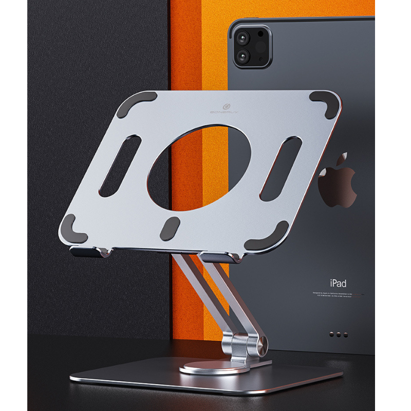 Chargez l&#39;image dans la visionneuse de la galerie, [L04mini] 360-Degree Rotating Aluminum Alloy Phone and Tablet Stand
