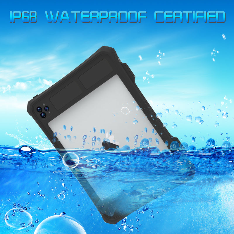 Load image into Gallery viewer, Apple iPad Pro 11&quot; 2020 &amp; 2021 &amp; 2022 Version Shellbox Waterproof Heavy Duty Lifeproof Style Case - Polar Tech Australia
