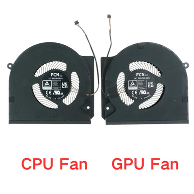 Razer Blade 16 RZ09-0483 RZ09-0483TEH3 RZ09-0483UWJ4-R3W1 16 Inch Gaming Series - CPU & GPU Cooling Fan