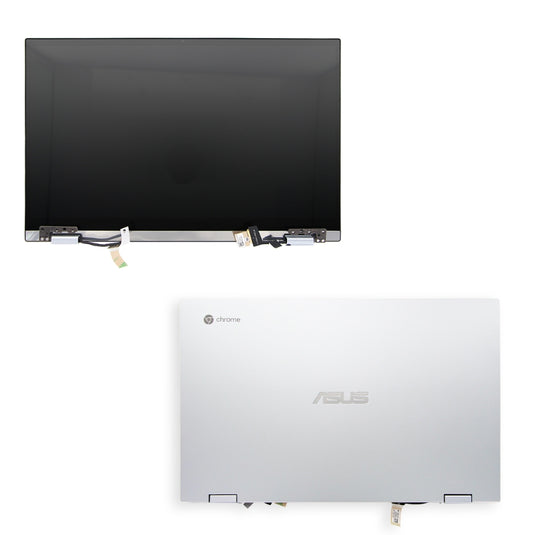 [Front Part Assembly] Asus ChromeBook Flip C433T C433TA C425TA 14" 14 Inch Series - Laptop FHD LCD Touch Screen Display Panel Assembly