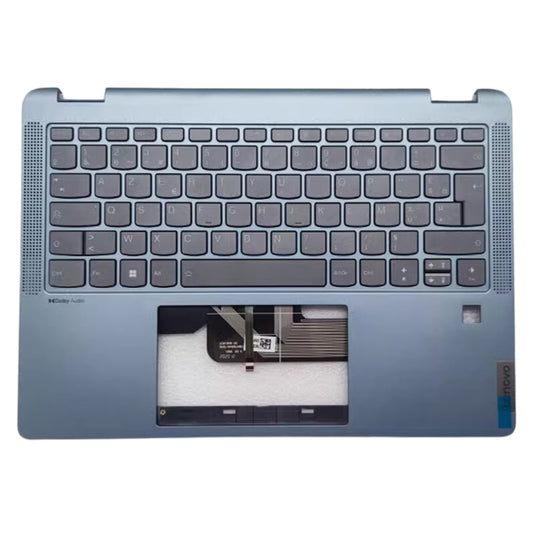 Lenovo Flex 5 - 14ALC7 14IAU7 - Keyboard With Back Light Frame Housing Palmrest US Layout Assembly - Polar Tech Australia