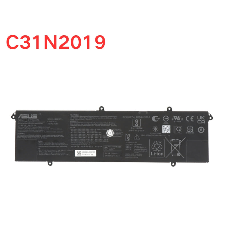 Chargez l&#39;image dans la visionneuse de la galerie, [C31N2019 &amp; C31N2019-1] ASUS VivoBook Pro 14 OLED K3400PA N7400PA K3400PH S3401QA Replacement Battery - Polar Tech Australia
