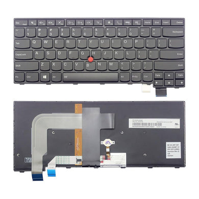 Lenovo Thinkpad T470S T460S - Keyboard With Back Light US Layout Replacement Parts - Polar Tech Australia