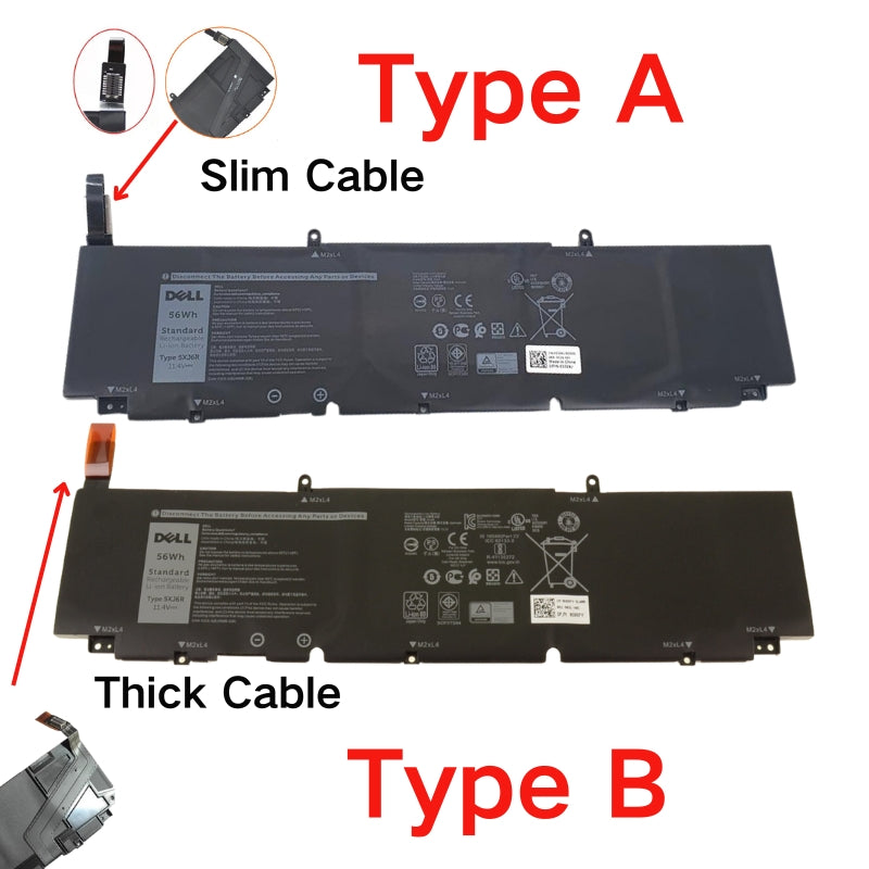 Chargez l&#39;image dans la visionneuse de la galerie, [5XJ6R] Dell XPS 17 9700 Precision 5750 Series - Replacement Battery - Polar Tech Australia
