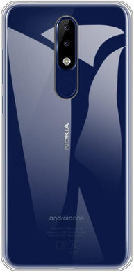 Nokia 5.1 Plus (Nokia X5) - AirPillow Cushion Transparent Soft Clear TPU Four Corners Protective Case