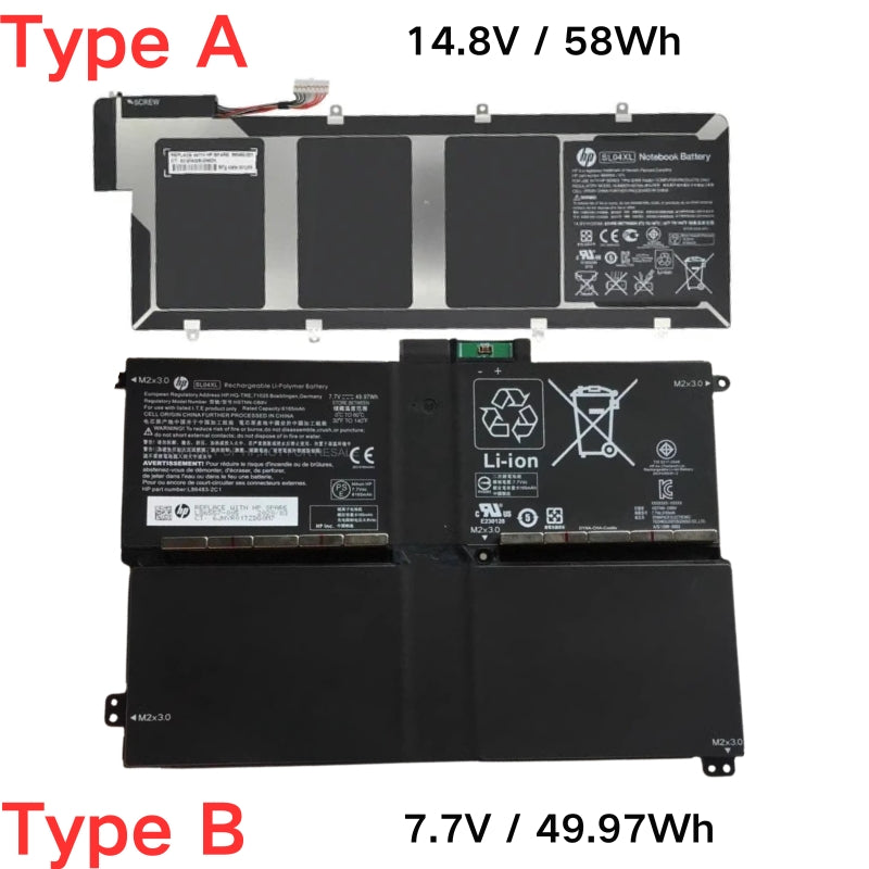 Chargez l&#39;image dans la visionneuse de la galerie, [SL04XL] HP Envy Spectre 14-3000 14-3001 Series - Replacement Battery - Polar Tech Australia
