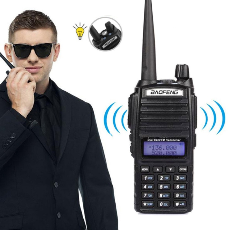 Chargez l&#39;image dans la visionneuse de la galerie, [UV-82] BaoFeng Dual Band Two-Way Radio FM VHF UHF Handheld Walkie Talkie
