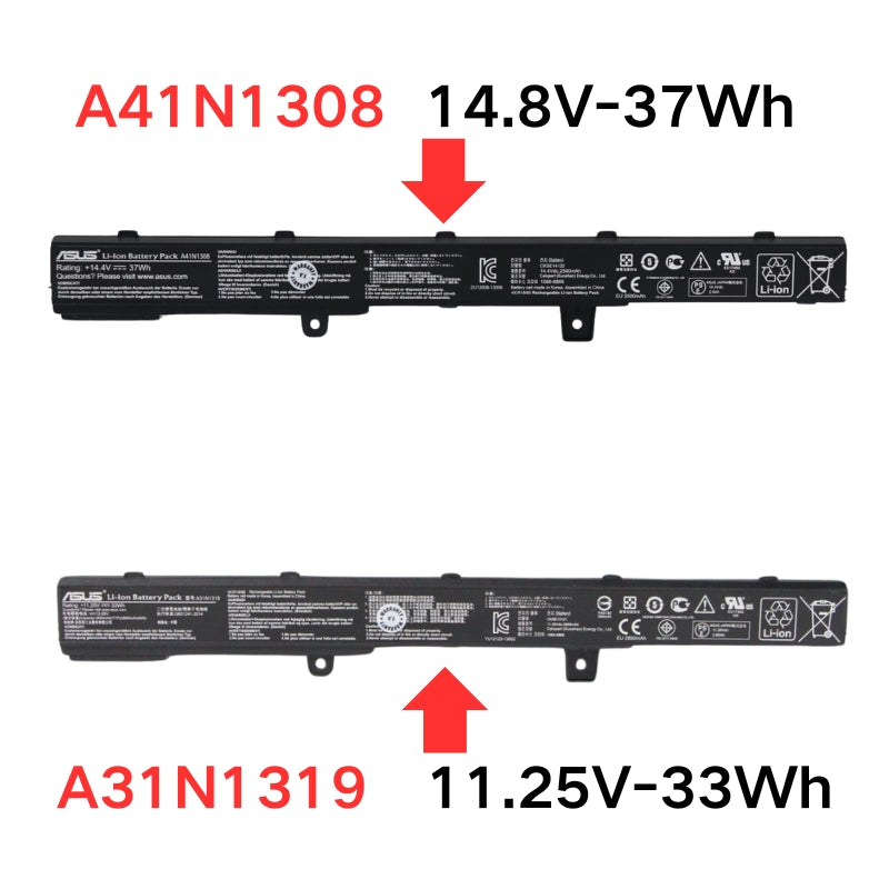 Chargez l&#39;image dans la visionneuse de la galerie, [A31N1319 &amp; A41N1308] Asus D550CA-SX281H F551CA X451CA-2A - Replacement Battery - Polar Tech Australia
