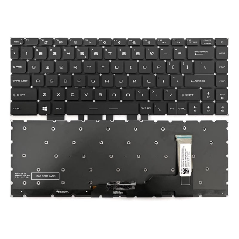 Chargez l&#39;image dans la visionneuse de la galerie, MSI reator Z16 MS-1571 Z16-A11UET 16V4 14D3 14DK Series - Laptop Keyboard With Backlit US Layout
