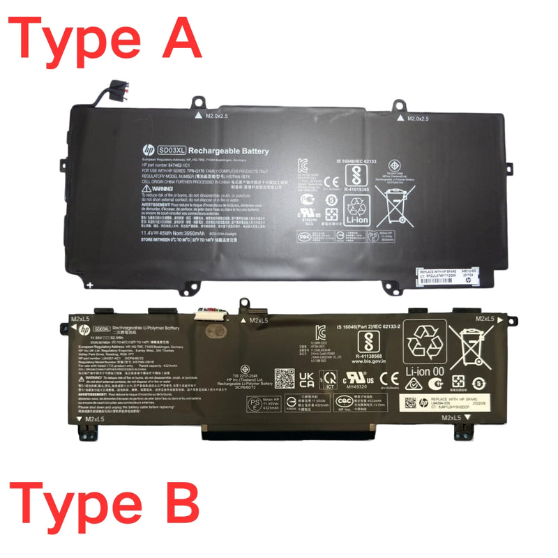 Load image into Gallery viewer, [SD03XL] HP Chromebook 13 G1/15-ek0056TX Replacement Battery - Polar Tech Australia
