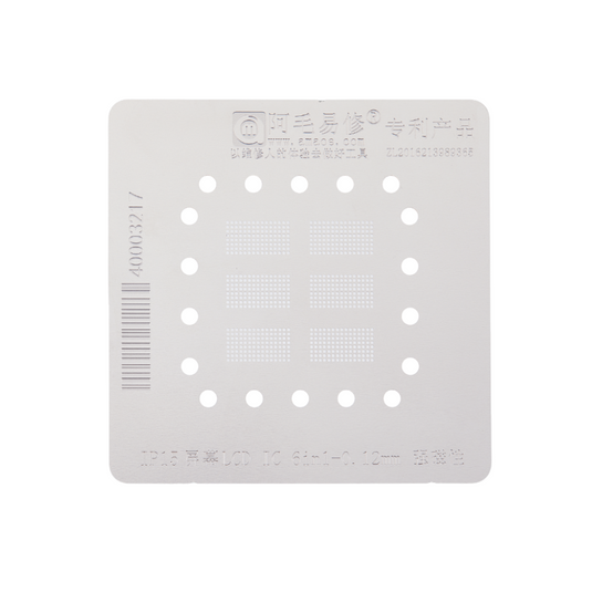 Apple iPhone 15 - Screen Display IC Reballing Stencil (Amaoe)