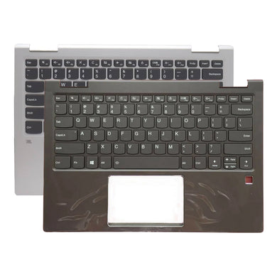 Lenovo Yoga 720-13IKB 720-13 - Keyboard With Back Light Frame Housing Palmrest US Layout Assembly - Polar Tech Australia