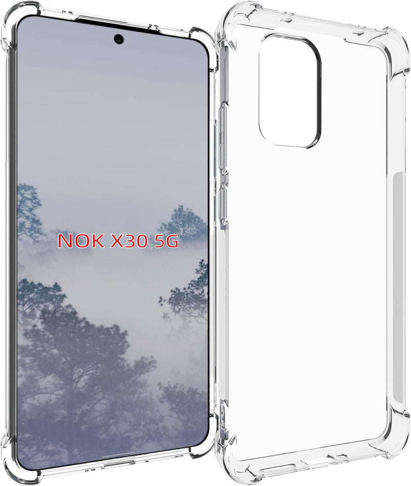 Chargez l&#39;image dans la visionneuse de la galerie, Nokia X30 - AirPillow Cushion Transparent Soft Clear TPU Four Corners Protective Case
