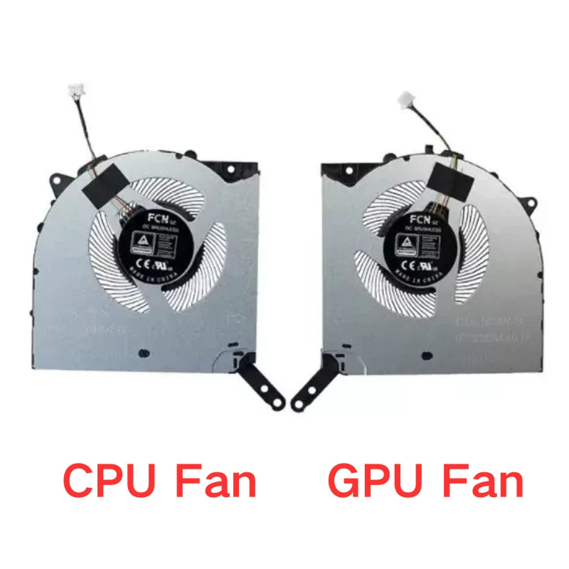 Cargue la imagen en el visor de la galería, Lenovo Legion 5 15ARH7 15ARH7H 15IAH7 15IAH7H (Year 2022) Series - CPU &amp; GPU Cooling Fan Replacement Parts
