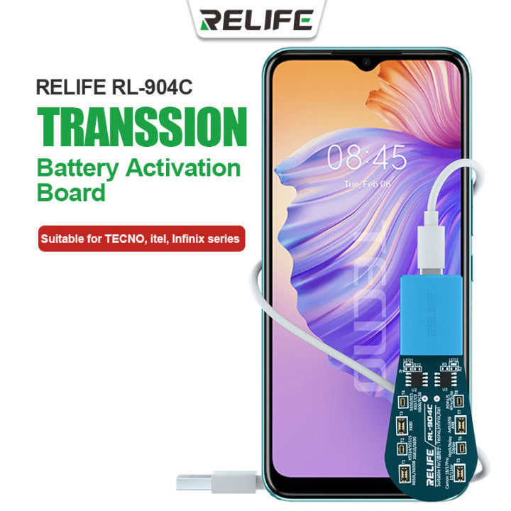 Cargue la imagen en el visor de la galería, [RL-904C] RELIFE Transsion Series Battery Charging Simple Activation Board - Polar Tech Australia
