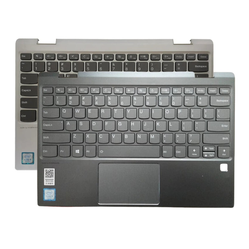 Cargue la imagen en el visor de la galería, Lenovo Yoga 720-12IKB 720-12 - Keyboard With Back Light &amp; Trackpad Frame Housing Palmrest US Layout Assembly - Polar Tech Australia
