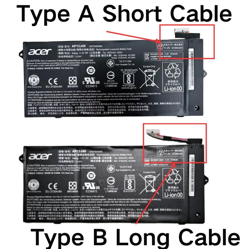 Cargue la imagen en el visor de la galería, [AP13J4K] Acer Chromebook 11 C732 C720 Series - Replacement Battery - Polar Tech Australia
