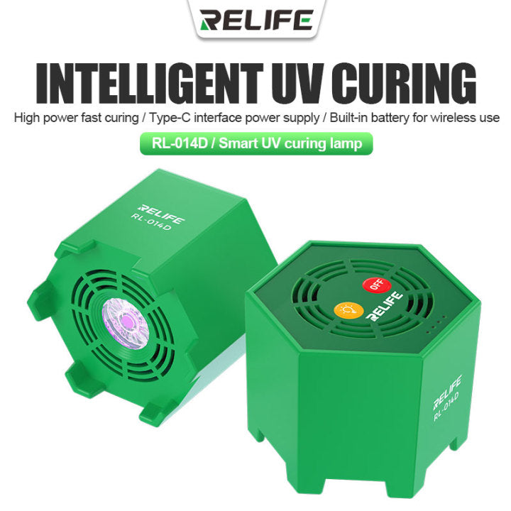 Cargue la imagen en el visor de la galería, [RL-014D] RELIFE Smart UV Curing Lamp with Battery - Polar Tech Australia
