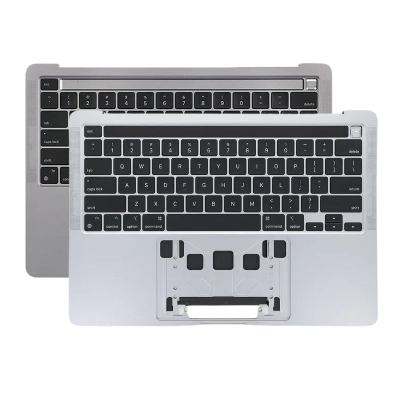 Cargue la imagen en el visor de la galería, MacBook Pro 13&quot; Two Thunderbolt Ports A2338 (Year 2022) - Keyboard With Touch Bar Frame Housing Palmrest US Layout Assembly - Polar Tech Australia
