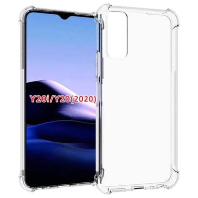 Vivo Y20/Y20i/Y20s - AirPillow Cushion Transparent Soft Clear TPU Four Corners Protective Case