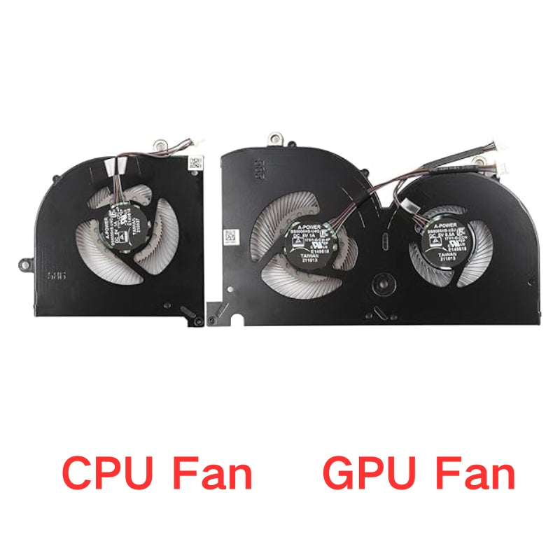 Load image into Gallery viewer, MSI GS76 WS76 Creator 17 GS76 Stealth 11UE 11UG 11UH MSI-17M1 17M1-CPU Series - Laptop CPU &amp; GPU Cooling Fan
